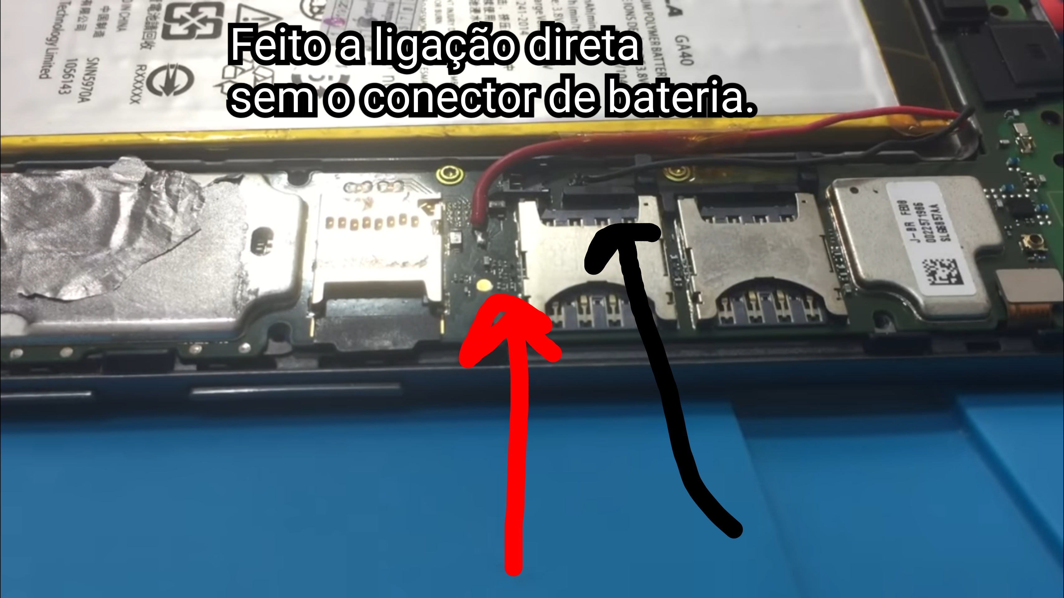 Placa Moto G4 Defeito